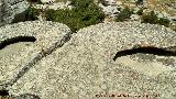 Torcal de Antequera. La Salamandra. Ojos