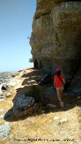 Torcal de Antequera. Tranco del Torcal. 