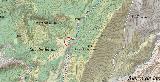 Pista a Caballo Torraso. Mapa