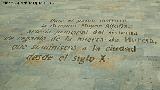 Gran Va Alfonso X El Sabio. Por debajo de ella pasa la Acequia Mayor Aljufia