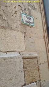 Iglesia de Santa Mara la Mayor. Detalle de la base de la torre