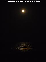 Playa de Carabass. Inicio de eclipse