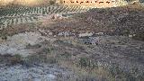 Cortijo del Castillejo de Nebln. Cortijo Nebln y Cortijo del Castillejo de Nebln desde el Castillo de Nebln