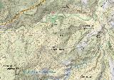 Cerro Lobos. Mapa