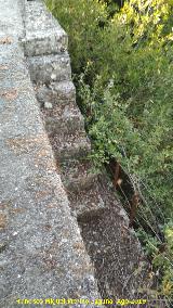 Acueducto de Ro Fro. Escaleras