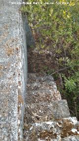 Acueducto de Ro Fro. Escaleras