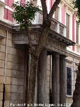 Palacio de Villaverde. Prtico tetrstilo