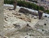 La Mota. Muralla del Arrabal Viejo. Torren de la Puerta del Cambrn y Torren de Santo Domingo I
