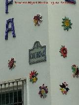 Calle Cocheras de San Cecilio. Placa