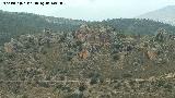 Cerro de Pearrubia. Cresta rocosa