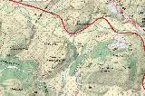 Cerro de Pearrubia. Mapa