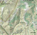 Arroyo del Batn. Mapa
