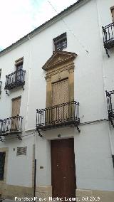 Casa de la Calle San Pablo n 25. 