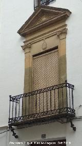 Casa de la Calle San Pablo n 25. Balcn monumental