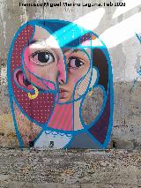 Grafiti de Belin Aquetzalli de la Cruz