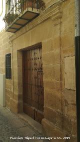 Casa de la Calle Pintor Orbaneja n 16. Portada