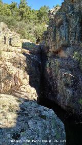 Arroyo del Chortal. Cascada