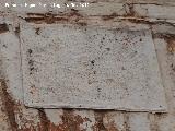 Casa de la Travesa de la Trinidad n 3. Antigua placa de seguros