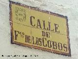 Calle Francisco de los Cobos