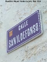 Calle San Ildefonso