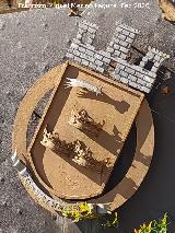 Plaza Yapey�. Escudo derecho