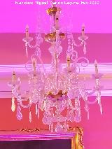 Alc�zar de Jerez. Palacio de Villavicencio. L�mpara de l�grimas