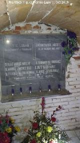 Pozo San Vicente. Lpida