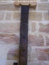 La Mota. Torre de la Crcel. Columna de mezquita rural