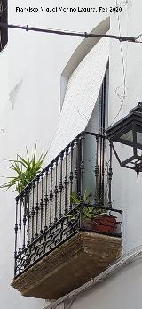 Casa de la Calle Roque Rojas n� 1. Balc�n