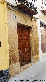 Casa de la Calle San Jorge n� 19