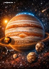 J�piter. Imagen creada con Copilot