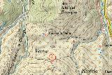 Alberca Sur de la Venta. Mapa