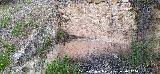 Alberca del Arroyo de la Venta. Muro de contenci�n