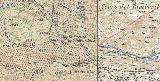 Cortijo de la Fuente del Hervidero. Mapa antiguo
