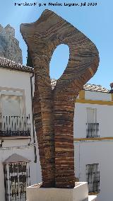 Escultura Testigo del Tiempo. Escultura