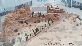 Museo La frontera y los castillos. Maqueta realizada por V�ctor Chaves
