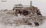 Muralla de Olvera. Foto antigua. Lado sur