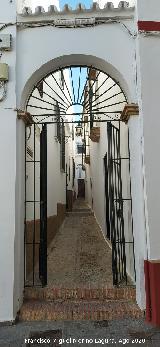 Calle del Ba�o. Arcos