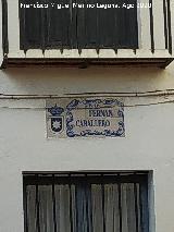 Calle Fernán Caballero Calle Fernán Caballero