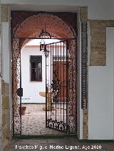 Casa de la Calle San Teodomiro n� 11. Patio