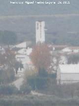 Iglesia de Ntra Sra del Pilar. Campanario sobre el casero