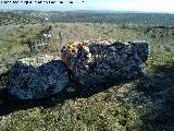 Fortn ibero romano de Piedras de Cuca. Esquina noroeste