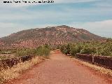 Cerro Jarabancil. Desde el Puente del Arroyo Zapatero