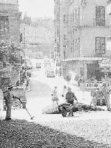 Calle Rastro. Foto antigua