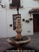 Fuente de los Cuatro Caos. Ao