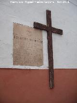 Ermita de la Virgen de las Nieves. Cruz de los Cados