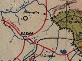 Historia de Baena. Mapa 1901