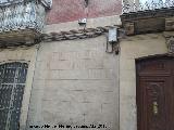 Casa de la Calle Montiel n 14. Pintada