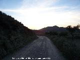 Desierto de Tabernas. Atardeciendo