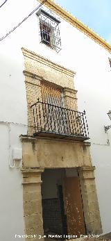 Casa de la Calle Teniente Ochando n� 6a. Portada